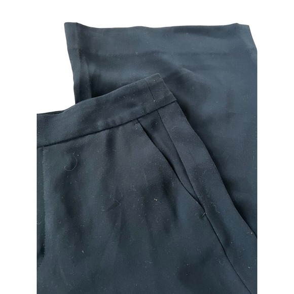 Banana Republic Pants Womens Size 8 Dress Blue Mid Rise Straight Leg Trousers - Picture 2 of 7